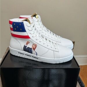 Donald Trump sneakers fight fight fight size 13